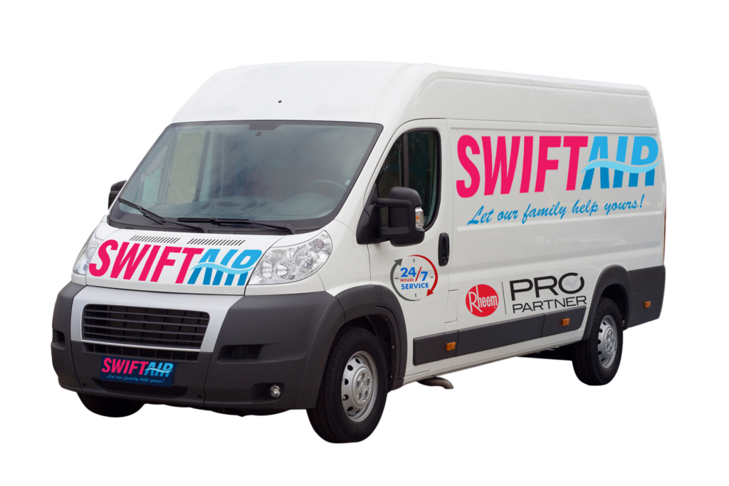 Swift Air an air conditioning company in Corpus Christi, Texas that services HVAC repairs, refrigeration, chillers, mini splits, and air duct cleaning.